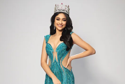 Nandini Gupta representing India in Miss World 2025